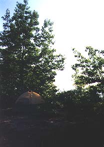 Camping on South Manitou Island